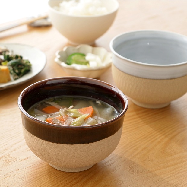 小石原焼 どんぐり碗 茶碗 汁椀 小鉢 400ml 圭秀窯 けいしゅうがま 手仕事 器 手作り 陶器 和食器 日本製