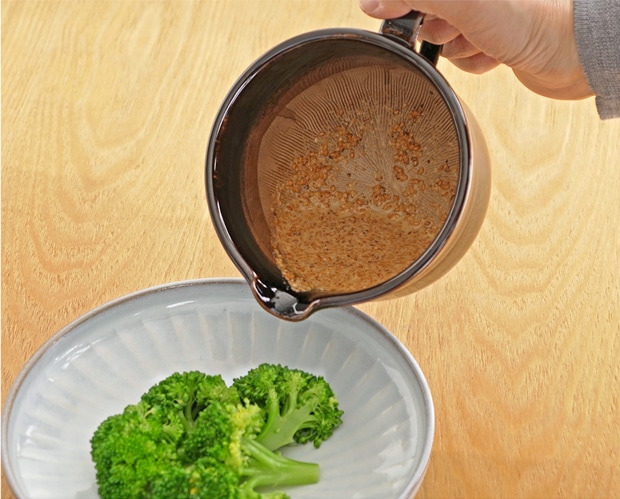 小石原焼 納豆鉢 納豆 小鉢 ドレッシング ソース 片口 陶器 圭秀窯 けいしゅうがま 手仕事 器 手作り 和食器 日本製