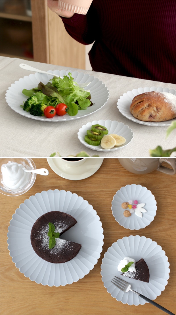 1616 / arita japan TY Palace 160 2枚セット 化粧箱入り パレス 有田焼 パレスプレート 160mm アリタジャパン グレー 磁器 TY Standard 日本製 百田陶園