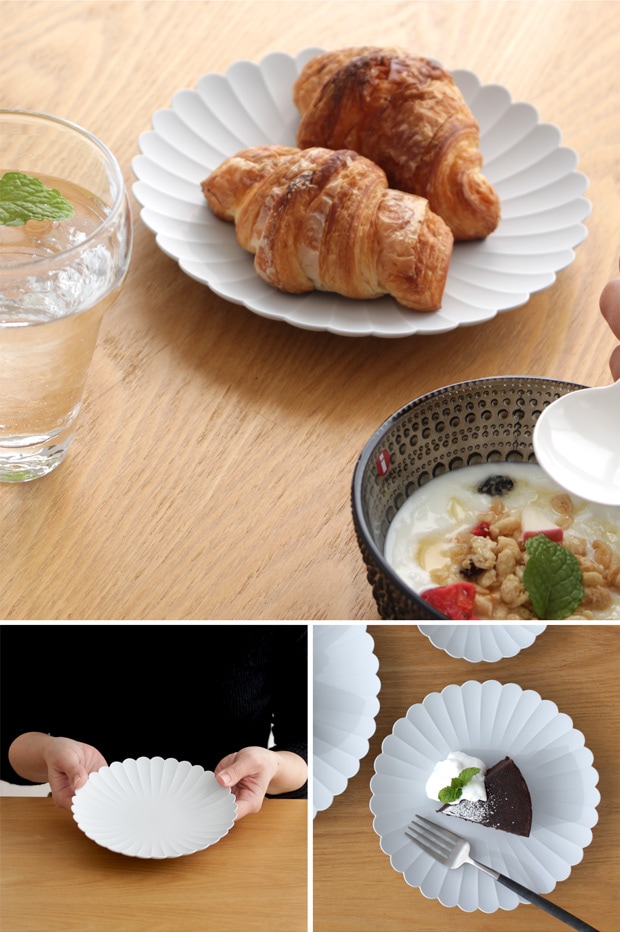 1616 / arita japan TY Palace 160 2枚セット 化粧箱入り パレス 有田焼 パレスプレート 160mm アリタジャパン グレー 磁器 TY Standard 日本製 百田陶園