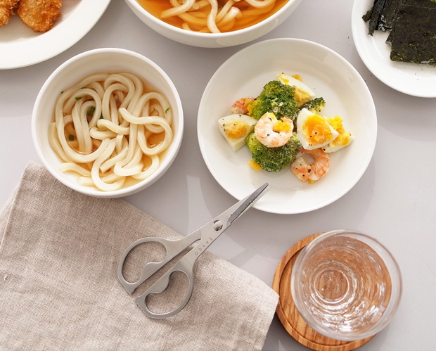 ヨシカワ EAトCO イイトコ Cutlery Hasami カトラリーハサミ ステンレス製 日本製 ケース付き 卓上はさみ ミニキッチンばさみ