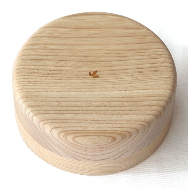 畑漆器店 SOJI hako M col. 13.5cm 山中漆器 木製 日本製 弁当箱 ランチボックス 収納ケース 丸型 円