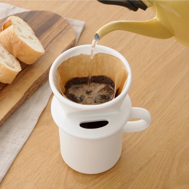 かもしか道具店 コーヒードリッパー マグカップ セット 1人用 日本製 萬古焼 陶器 食器