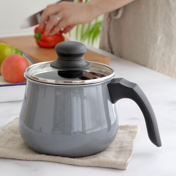 WMF ヴェーエムエフ フュージョンテック ミネラル マルチポット 14cm 鍋 ガラス蓋付き 直火 IH対応 レシピ付き