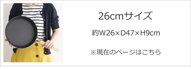 enzo エンゾウ 鉄フライパン 26cm
