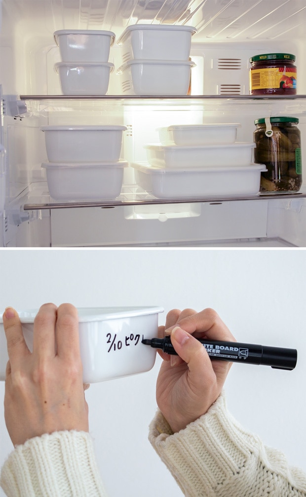 野田琺瑯 レクタングル 深型 M サイズ 琺瑯蓋付 保存容器