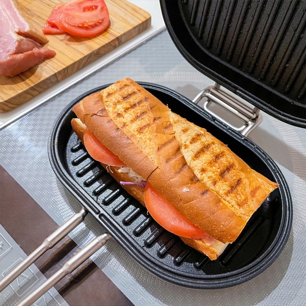 家事問屋 パニーニパン ホットサンド 直火 IH対応