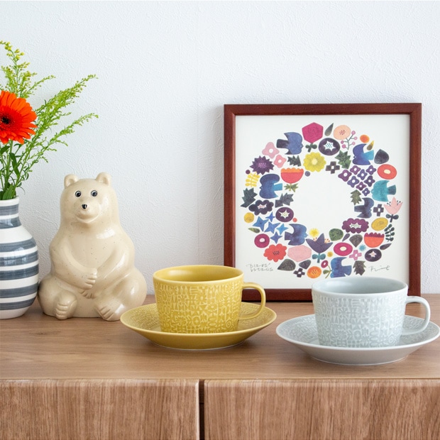 バーズワーズ パターンド プレート 16cm