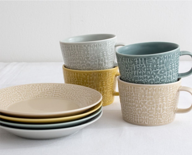 バーズワーズ パターンド プレート 16cm