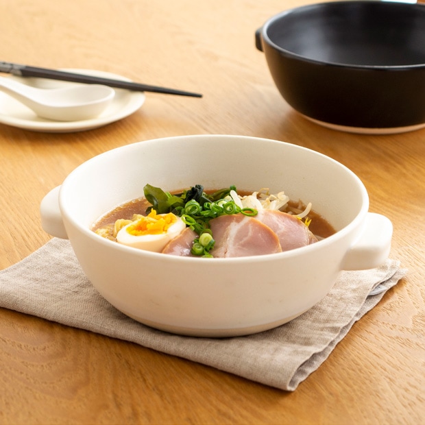 かもしか道具店 直火のラーメン鍋 日本製 萬古焼 陶器 鍋 食器 ガス 直火