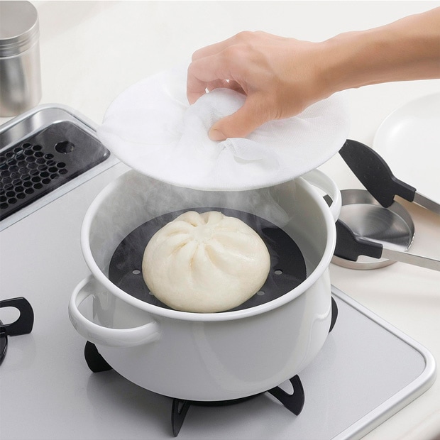 家事問屋 ベーコンプレス ミートプレス 肉押さえ 蒸し器 ステンレス 日本製