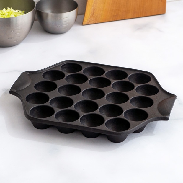 岩鋳 イワチュウ たこ焼き 23穴 南部鉄器 たこ焼き器 IH対応 直火 ガス 日本製