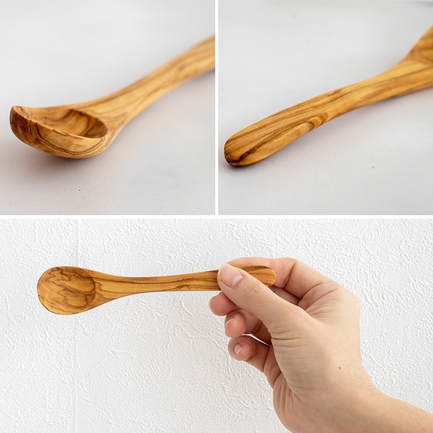 Arte Legno アルテレニョ ミニ スプーン 14cm  木 木製 職人の手作り キッチンツール イタリア