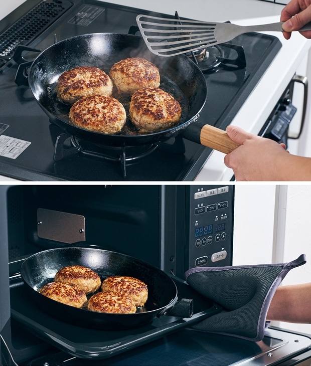 ライクイット オーブンでも使える鉄フライパン 26cm