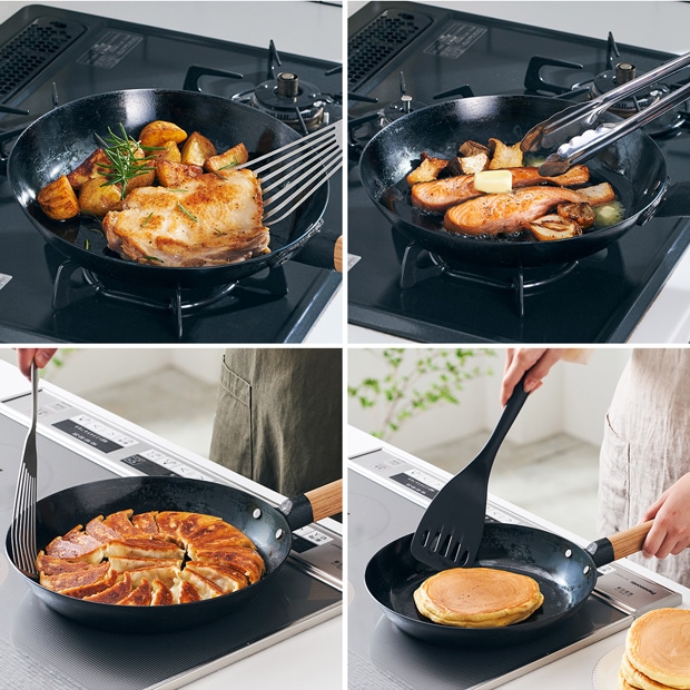 ライクイット オーブンでも使える鉄フライパン 26cm