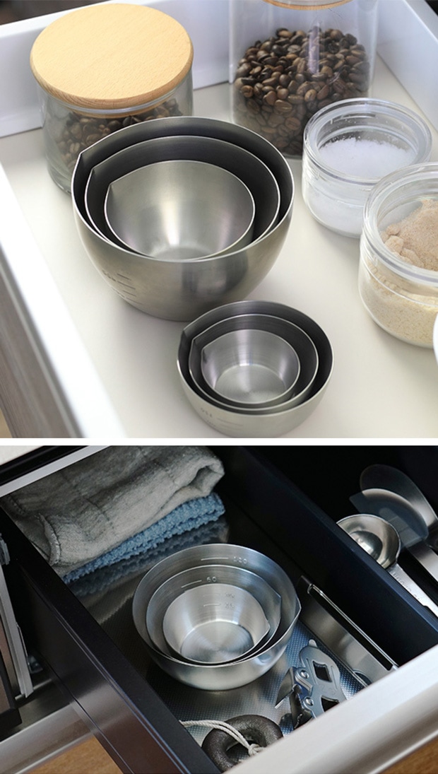 家事問屋 小分け調味ボール8 180ml ボウル 調味料 下ごしらえ 計量カップ 調理 ステンレス 18-8ステンレス 食洗機対応 日本製 37966