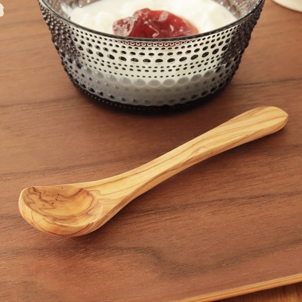 Arte Legno アルテレニョ ミニ スプーン 14cm  木 木製 職人の手作り キッチンツール イタリア