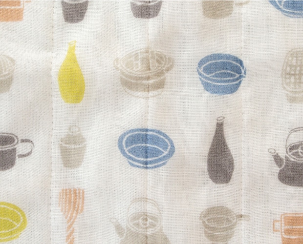 かもしか道具店 蚊帳のふきん 29.5×29.5cm 綿 レーヨン 日本製 布巾 キッチンクロス かやふきん 食器拭き お手拭き 台拭き