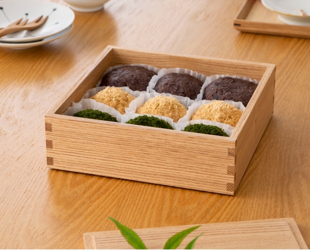 松屋漆器店 重箱 白木塗タモ6.0 一段 6寸 ナチュラル 白木 約18×18cm 木製 日本製 1人用 おしゃれ タモ お重 天然木