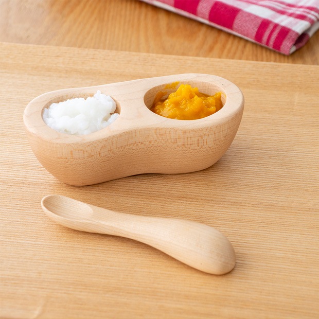 ぺレンツ 手のひら皿とスプーンのセット クラフト木の実 薗部産業