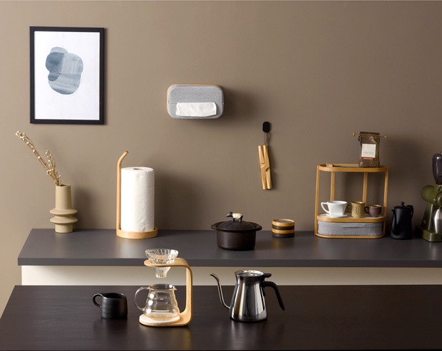 GUDEE コーヒードリッパースタンド 木製 竹 TRIVI Coffee Driper Stand ブラウン GudeeLife