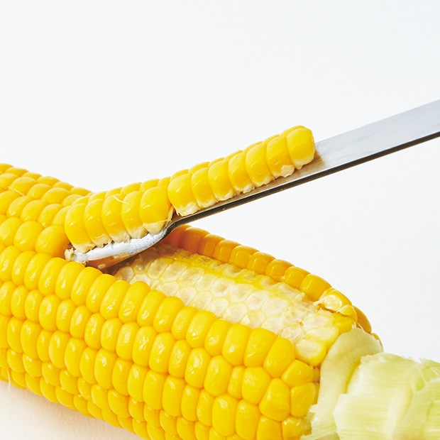 ヨシカワ EAトCO イイトコ Poro corn peeler ポロ コーンピーラー ステンレス製 日本製