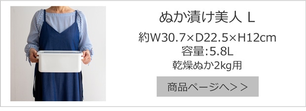ぬか漬け美人 L