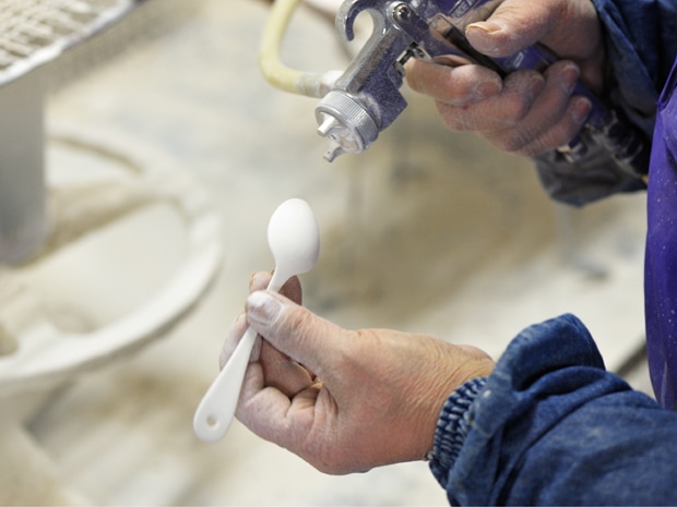 計量スプーン 0.1cc 琺瑯 ホーロー Blanc ブラン 高桑金属 白 ホワイト スプーン キッチンツール 日本製