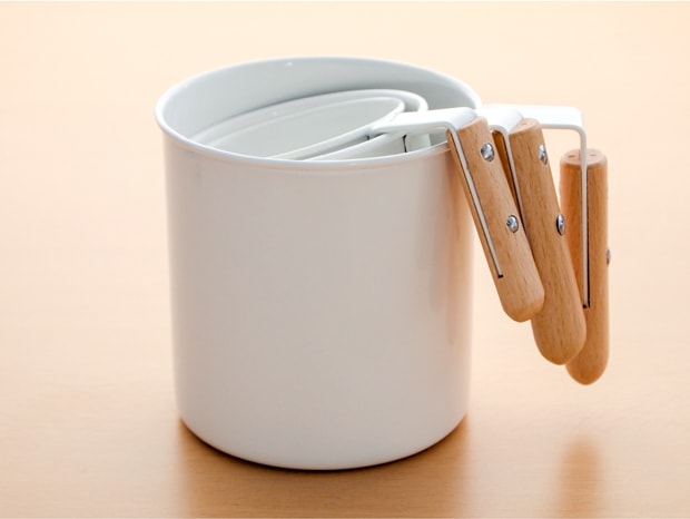 マグカップ L 500ml 琺瑯 ホーロー 持ち手 木 natural blanc ナチュラルブラン 高桑金属 白 ホワイト コップ 日本製