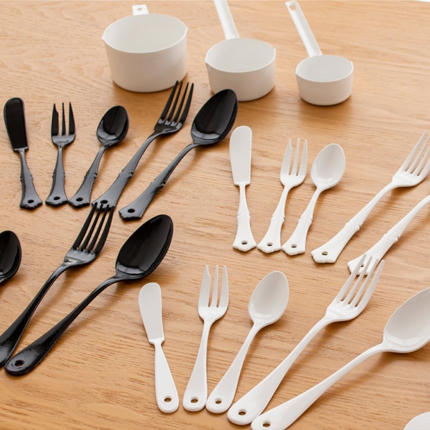 デザートスプーン 琺瑯 ホーロー カトラリー Noir ノワール takakuwa 高桑金属 手作り 職人 黒 ブラック ディナー スプーン 日本製