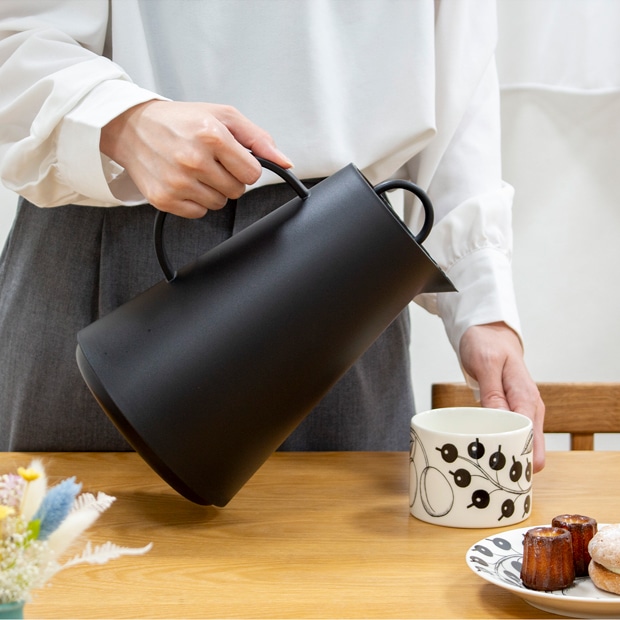 サーモジャグ 1L オーレパルスビー OLE PALSBY DESIGN バキュームジャグ 北欧 卓上 魔法びん 保温ポット 保冷ポット