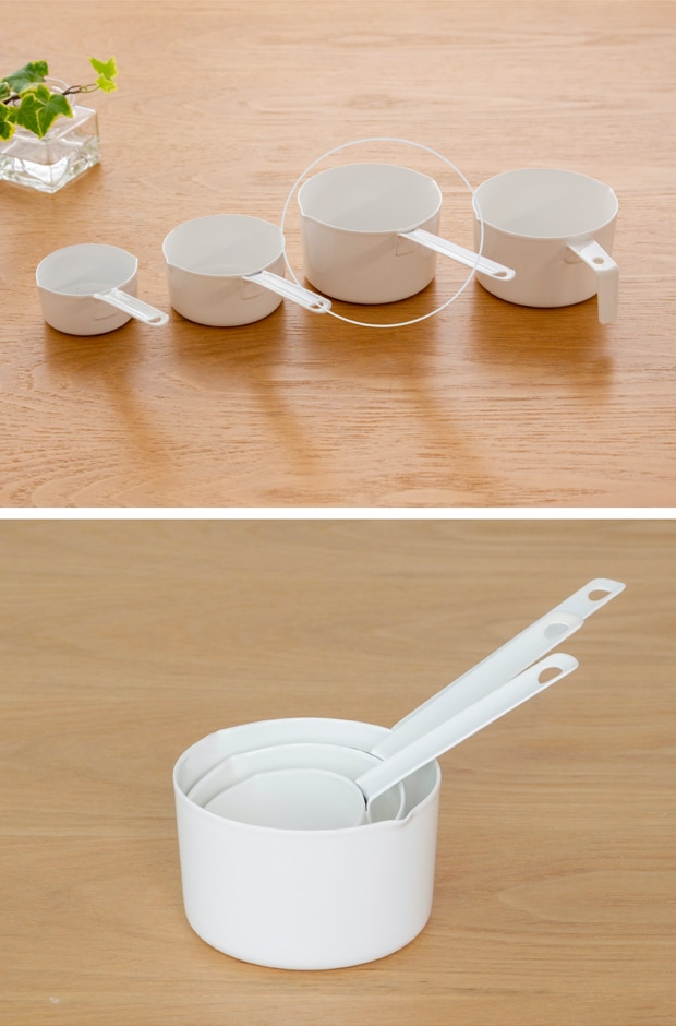 計量カップ ストレート型 200ml 琺瑯 ホーロー Blanc ブラン 高桑金属 白 ホワイト メジャーカップ キッチンツール 日本製