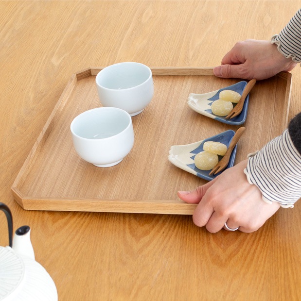富士 手づくり 小皿 あおいろ 3枚セット カタチクラフト 和食器 美濃焼 日本製 ハンドメイド 器 うつわ 手仕事