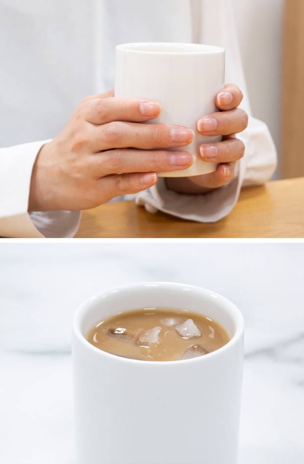 ダブルウォールカップ Arrosoir スミス＆シュー smith＆hsu 180ml 白磁 マグ マグカップ 食器