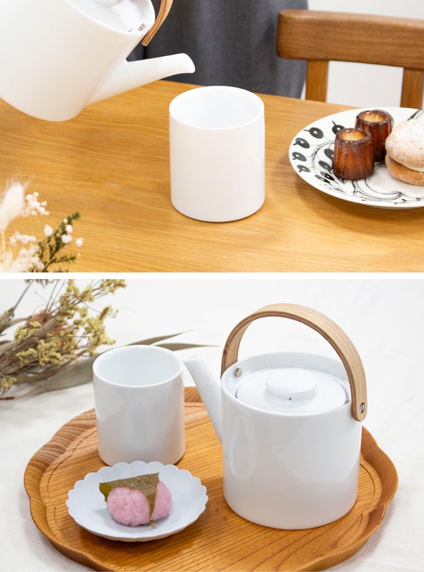 ダブルウォールカップ Arrosoir スミス＆シュー smith＆hsu 180ml 白磁 マグ マグカップ 食器