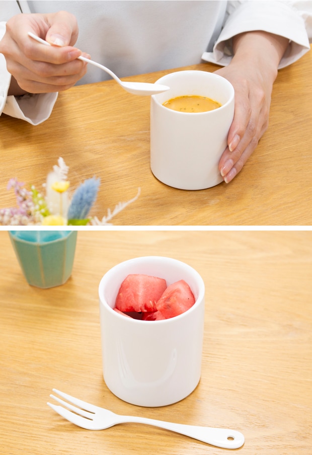 ダブルウォールカップ Arrosoir スミス＆シュー smith＆hsu 180ml 白磁 マグ マグカップ 食器