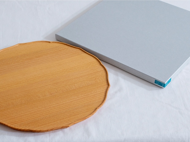 四十沢木材工芸 KITO 折敷 りん 個別販売 日本製 お盆 トレー 木製 AIZAWA Wood Works