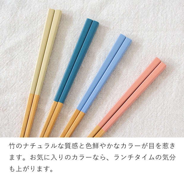 公長斎小菅 うるう箸ケースセット S 箸 箸箱 竹製 木製 お弁当箱用 カラフル 薄型 男性 女性 大人 ウレタン塗装 日本製