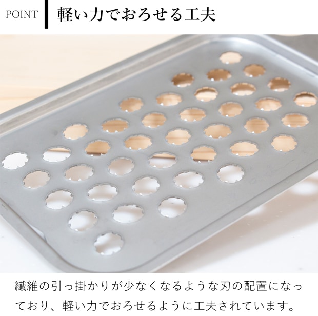 家事問屋 おろしプレート ステンレス システムバット1/4対応 食洗機対応 大根おろし器 燕三条 日本製 45922