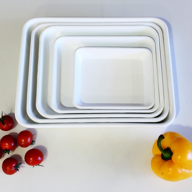 野田琺瑯 バット 21取 ホーロー ホワイト 白 全白 ノダホーロー 琺瑯 日本製 キッチンツール SPW-21T