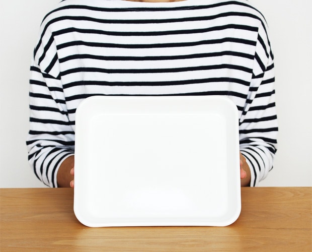 野田琺瑯 バット 21取 ホーロー ホワイト 白 全白 ノダホーロー 琺瑯 日本製 キッチンツール SPW-21T