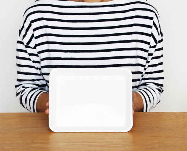 野田琺瑯 バット キャビネ ホーロー ホワイト 白 全白 ノダホーロー 琺瑯 日本製 キッチンツール SPW-C