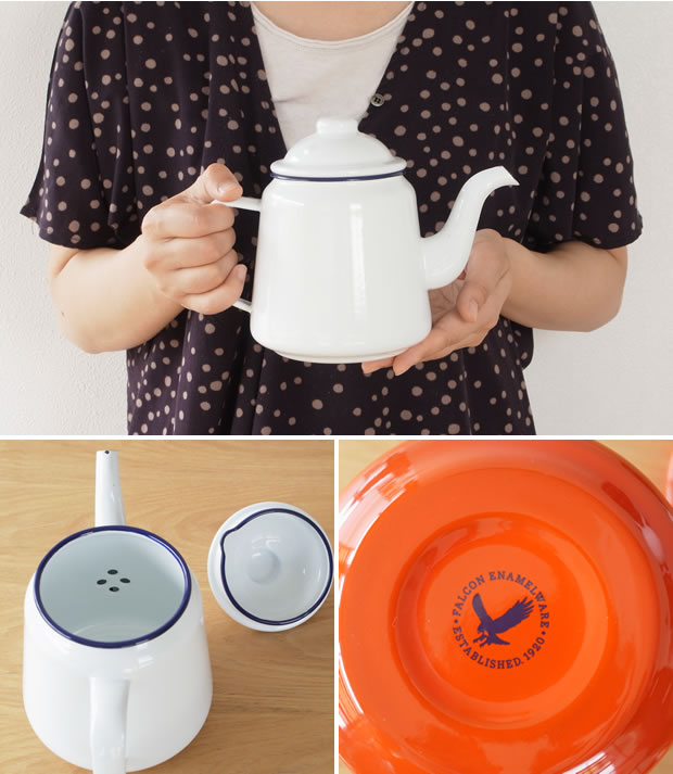 FALCON/ファルコン ティーポット TEA POT 琺瑯