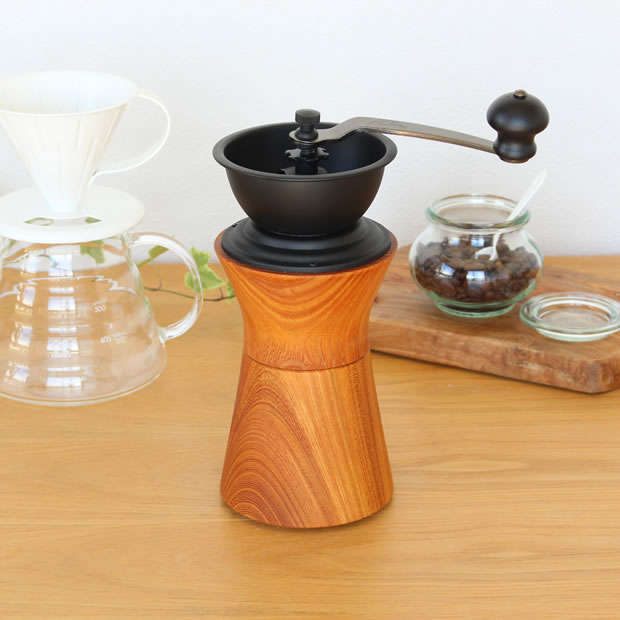 Mokuneji モクネジ 手動 コーヒーミル ケヤキ モクネジ × カリタ Kalita 手挽き 日本製