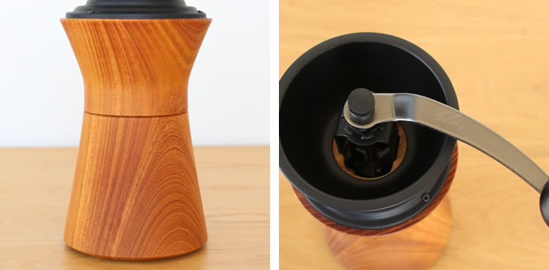 Mokuneji モクネジ 手動 コーヒーミル ケヤキ モクネジ × カリタ Kalita 手挽き 日本製