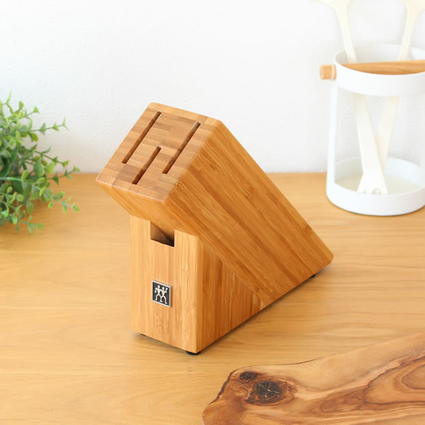 ヘンケルス ナイフブロック 3本用 バンブー 単品 ツヴィリング J.A. ヘンケルス 35015-200 ナイフスタンド 包丁スタンド 包丁立て