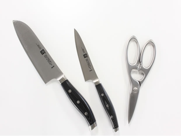 ヘンケルス ツヴィリング ツインセルマックスM66 ペティナイフ 三徳包丁 キッチンバサミ 3本セット ギフトセット 30867-013 包丁 TWIN Cermax M66