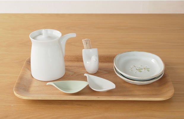 白山陶器 HAKUSAN とり型 楊枝立て TOTTO 波佐見焼