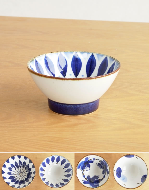 波佐見焼 HASAMI 翔芳窯 藍の器 くらわんか椀 大