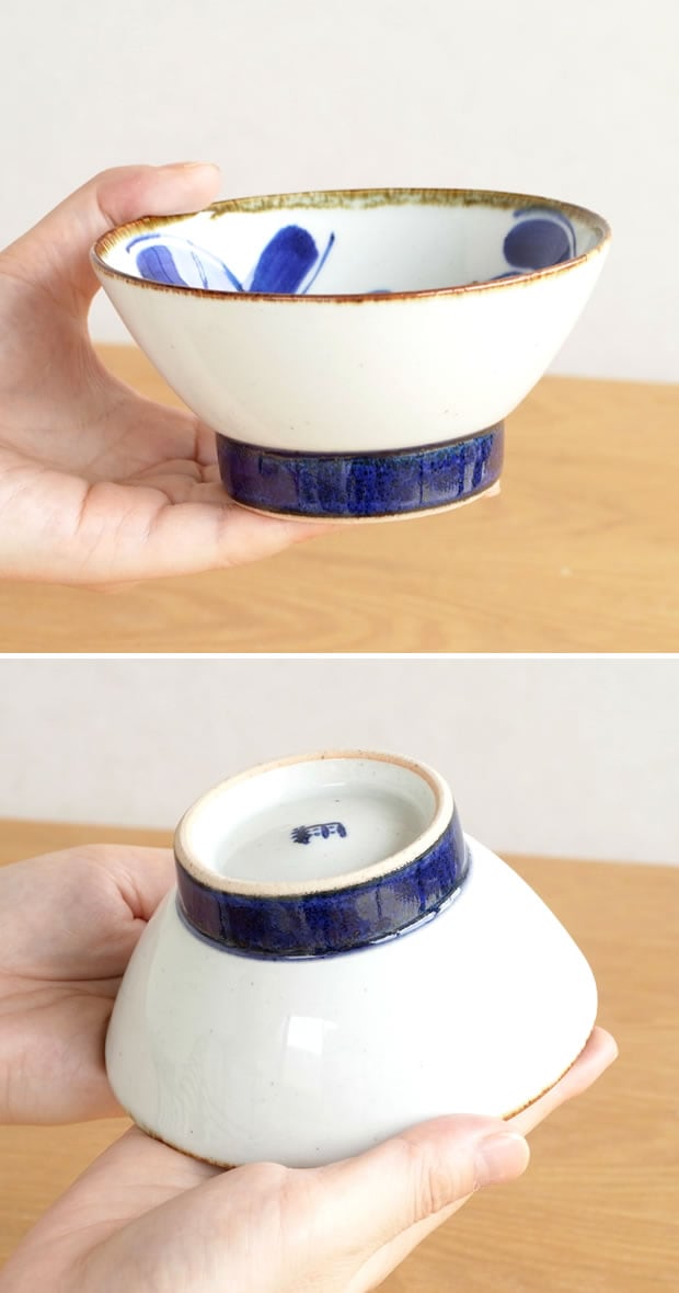 波佐見焼 HASAMI 翔芳窯 藍の器 くらわんか椀 大